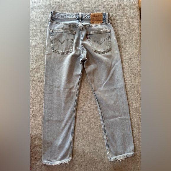 Vintage Women’s Levis 501 Denim Jeans - Picture 7 of 8